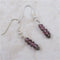 Classic amethyst gemstone earrings