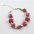 Rose Floral Lampwork Bracelet - VP's Jewelry  