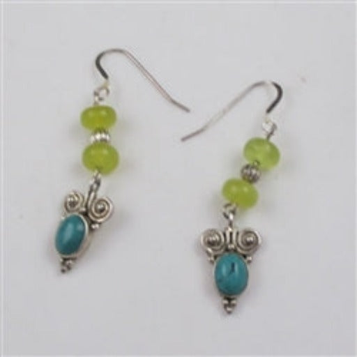 New Jade & Turquoise Earrings - VP's Jewelry 