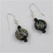 Earrings Handmade Black Ruku Artisan & Onyx Beads - VP's Jewelry  