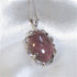 Dusty Rose Gemstone Rhodonite Pendant Necklace - VP's Jewelry