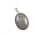 Rare Purple Opalite Gemstone Pendant on Sterling Chain - VP's Jewelry