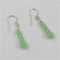 Green Sea Glass Earrings - VP's Jewelry 