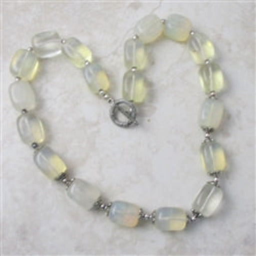 Big Bold Pineapple Quartz Bead Necklace - VP's Jewelry