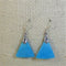 Buy Turquoise Drop Earrings in a Rick Turquoise Color = VP"s jewelry