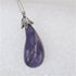 Designer Cut Charoite Gemstone Pendant Necklace - VP's Jewelry