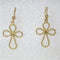 Elegant 14K Gold Filled Cross Dangle Earrings - VP's Jewelry