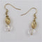 Rock Crystal and Gold Earrings - VP's Jewelry