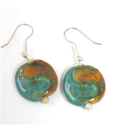 Kazuri fair trade Kazuri bead earring
