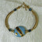 Buy Kazuri Bangle Bracelet Gold