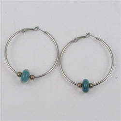 Bold Stainless Steel Hoop Earrings - VP's Jewelry