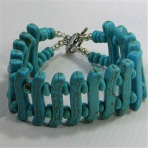 Turquoise Cuff Bangle Bracelet - VP's Jewelry