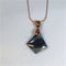 Sodilite Pendant on Copper Chain Necklace - VP's Jewelry