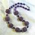 Purple Handmade Bead & Amethyst Necklace - VP's Jewelry