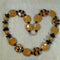 Tiger Kazuri Wild Side Necklace - VP's Jewelry 