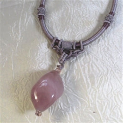 Lavender Handmade Artisan Pendant Necklace - VP's Jewelry