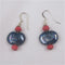 Blue Kazuri Earrings