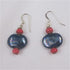 Blue Kazuri Earrings