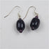 Handmade Oval Purple Kazuri Earrings - VP's Jewelry