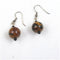 Handmade Kazuri Earrings in African Sunset Colors - VP's Jewelry