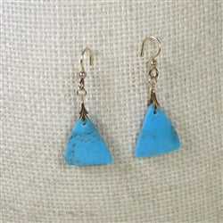 Mexican turquoise earrings