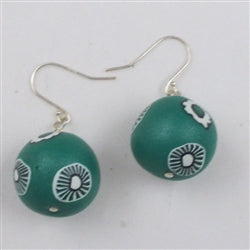 Fair Trade Green Samunnat Funky Earrings - VP's Jewelry
