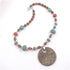 Rust Designer Pendant Necklace Swazi Handmade Pendant - VP's Jewelry