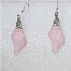 Buy pink sea glass earrings