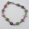 Pink and Green Samunnat Statement Necklace - VP's Jewelry  