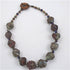Rust Raku Handmade Bead Necklace - VP's Jewelry  