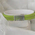 Buy green leather bracelet for a woman