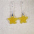 Gold Sea Glass Starfish Earrings - VP's Jewelry
