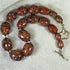 Big Bold Golden Honey Handmade Kazuri Bead Necklace - VP's Jewelry