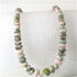 Lapis Nevada Bead Graduating Bead Necklace