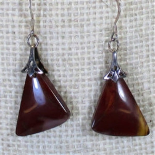 Mookaite Gemstone earrings