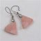 Pink Opal earrings