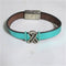 Sexual Assault Awareness Leather Bracelet - VP's Jewelry