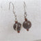 Handmade brown zebra jasper earrings