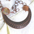 Copper Tribal Necklace Bib Style - VP's Jewelry