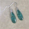 Gemstone Teardrop Earrings in Amazonite Aqua Gemstone - VP's Jewelry