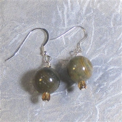 Buy classic ocean jasper gemstone drop earrings