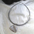 Handmade Jewelry Flower Jasper Pendant on Mult-strand Neck wire Classic - VP's Jewelry