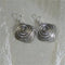 Pewter Swirls Earrings - VP's Jewelry