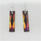 Statement Volcano Crystal Dangling Earrings Big Bold Look - VP's Jewelry