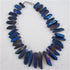 Bold Fun Rainbow Blue Necklace Necklace