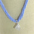 Rainbow Moonstone Pendant on Blue Multi-strand Necklace - VP's Jewelry