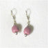 Delicate Pink Kazuri Earrings - VP's Jewelry
