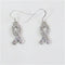 Crystal Awareness Ribbon Earrings - VP's Jewelry