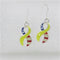 Support our troops awareness ribbon charm earrings