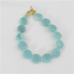 Buy amazonite aqua gemstone bracelet